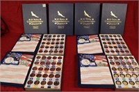 Lot of four 50 state commemorative quarters