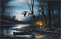 Terry Redlin "Evening Glow" Limited Edition 69/960