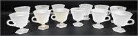Vintage Frosted 4 Oz. Cups (12)