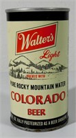Vintage Walter's Light Beer Pull Tab Can