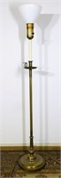 Vintage Stiffel Brass Candlestick 55" Lamp