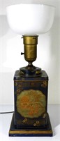 Vintage Japanese Tea Tin Lamp