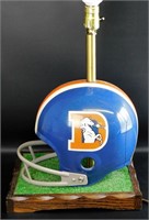 Old Logo Denver Broncos Helmet Lamp