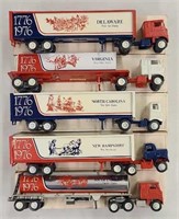 5x- WinRoss 1776 - 1976 Truck Assortment States