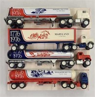 4x- WinRoss Truck Assortment -- 1776/1976 States