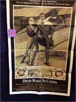 "High Road to China" movie poster