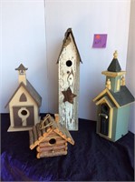 Crafted Birdhouses