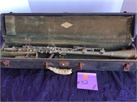 P. X. Laube vintage metal clarinet