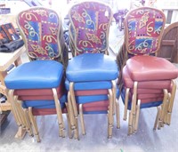 Lot Of 21 Stacking Chairs
