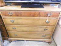 Antique 4 Drawer Berkey & Gay Dresser