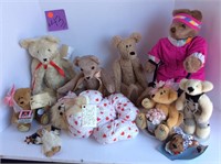 Collectible handcrafted bears