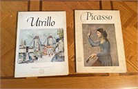 UTRILLO AND PICASSO BOOKS