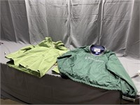 Green Champion Size XL Pullover and Female Green C