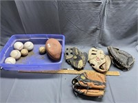 Softball and baseball items