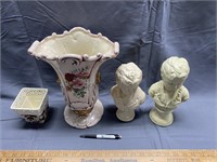 Decorative Vases and Statues
