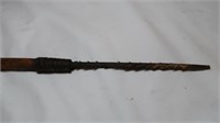 Authentic African Handmade Spear 80" with 6'