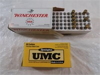 Remington UMC, 30 Carbine, 110 gr and Partial Box