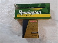 Box of Remington 45-70, 300gr, Semi-JKTDHP Rifle