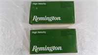 2 Boxes Remington H.V. 308Win, 150gr Core-Lokt