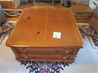 Wooden Coffee Table with 1 Drawer