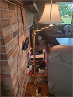 2 Brass Floor Lamps