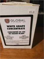 3 Boxes of Red Grape Concentrate - Unopened