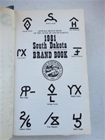1981 South Dakota Brand Book with 1976 Cover