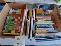 2 Boxes of  Assorted Books
