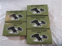 Lot of 5 American Eagle xm855 5.56 x 45mm
