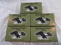 Lot of 5 American Eagle xm855 5.56 x 45mm