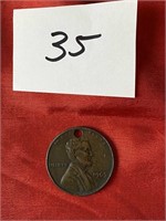 Plymouth coin token/Necklace