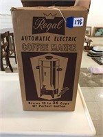 Regal electric coffee maker