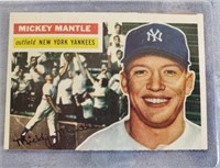 1956 Topps Mickey Mantle Baseball Card