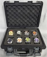 Lot of 8 Men's Invicta "Lupah" Watches w/ Case
