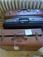 3 pcs of VINTAGE luggage !