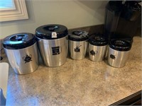 West Bend Aluminum Cannister Set