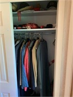 Clothing & Miscellaneous in Closet