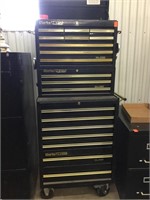 Clarke rolling tool cabinet three sections