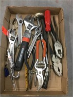 Adjustable wrenches miscellaneous pliers and