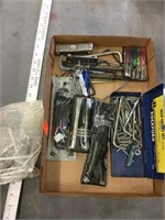 Large lot of Allen wrenches and other tools