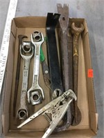 Multi wrenches wire strippers flat bars and