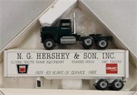 N.G. Hershey.  Oliver/Pioneer Seed/Gmc Trucks