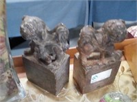 Foo dog bookends