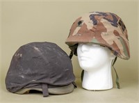 Two US Military Helmets