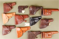 Leather Handgun Holsters, Mixed