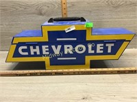 METAL CHEVROLET TOOL BOX