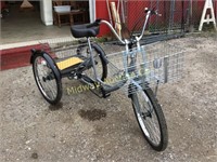 HUFFY INDUSTRIAL TRICYCLES, ROAD 2 TIMES, PAID OVE