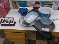 Blue Enamelware Collection