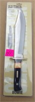 Old Timer Bowie Knife 15" NEW