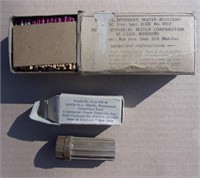 WW2 Box Stick Matches & Case Waterproof